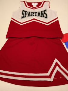Glitter lettering Cheerleading Costume/Uniform Set - Click Image to Close