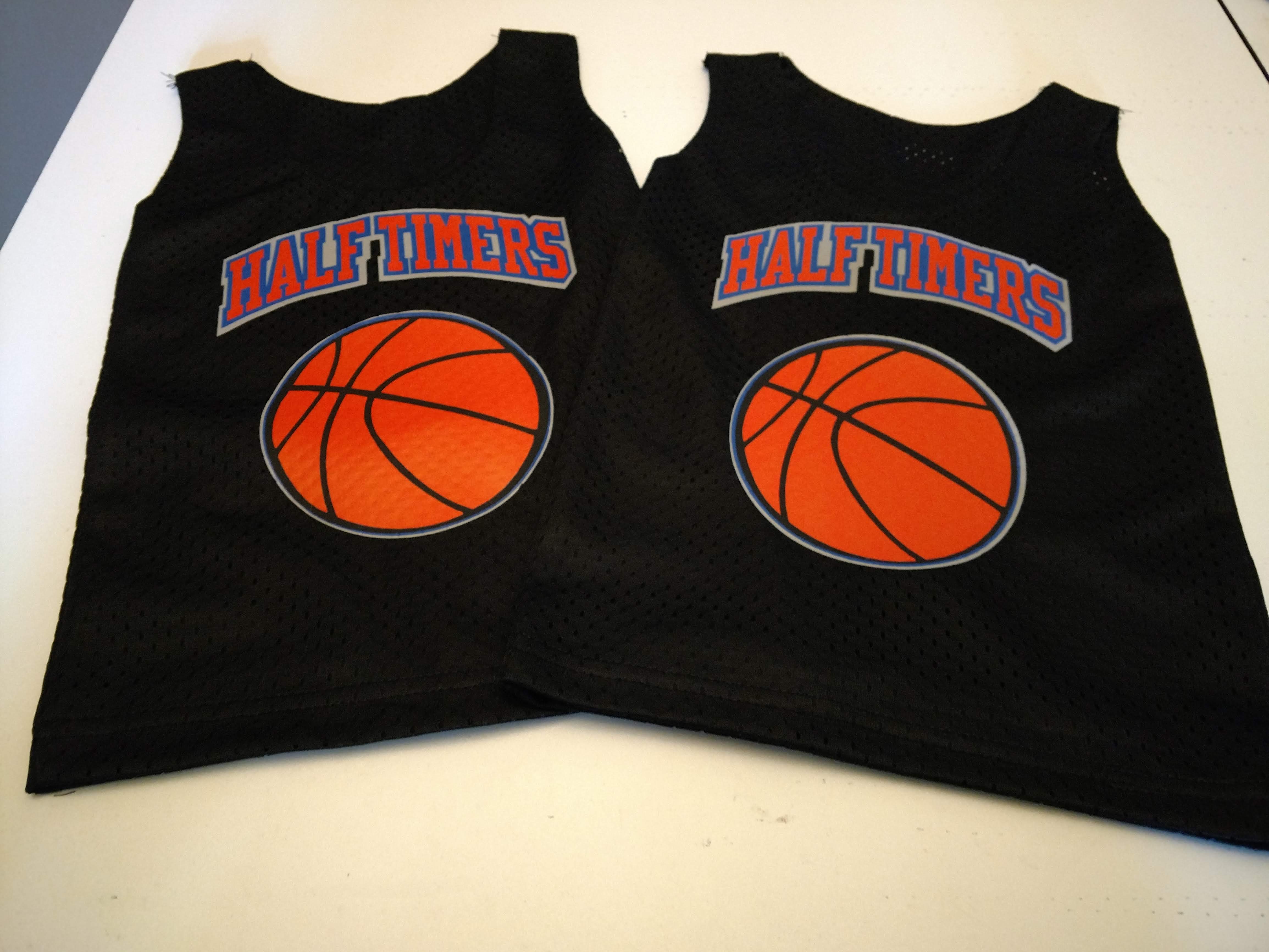 "Rookie" Basketball Jersey with transfer lettering (Good) - Click Image to Close